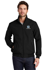 Load image into Gallery viewer, The Citadel, Club Sports - Triathlon, Soft Shell Bomber Jacket - Black
