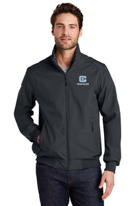 Load image into Gallery viewer, The Citadel, Club Sports - Triathlon, Soft Shell Bomber Jacket - Battleship Grey
