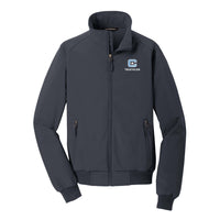 Load image into Gallery viewer, The Citadel, Club Sports - Triathlon, Soft Shell Bomber Jacket - Battleship Grey
