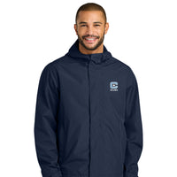 Load image into Gallery viewer, The Citadel, C Star, Club Sports - Scuba, Men Port Authority® C-FREE® Rain Jacket - Navy
