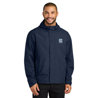 Load image into Gallery viewer, The Citadel, C Star, Club Sports - Scuba, Men Port Authority® C-FREE® Rain Jacket - Navy
