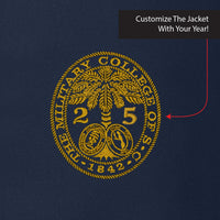 Load image into Gallery viewer, The Citadel, Customizable (Your Year) Ring Bezel Design, Port Authority® C-FREE® Rain Jacket- Navy
