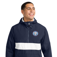 Load image into Gallery viewer, The Citadel, Club Sports - Hockey, Sport-Tek® Zipped Pocket Anorak - Navy
