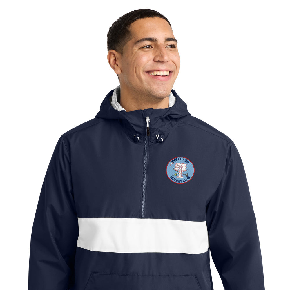 The Citadel, Club Sports - Hockey, Sport-Tek® Zipped Pocket Anorak - Navy