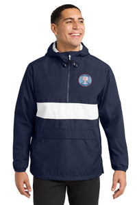 Load image into Gallery viewer, The Citadel, Club Sports - Hockey, Sport-Tek® Zipped Pocket Anorak.- Navy
