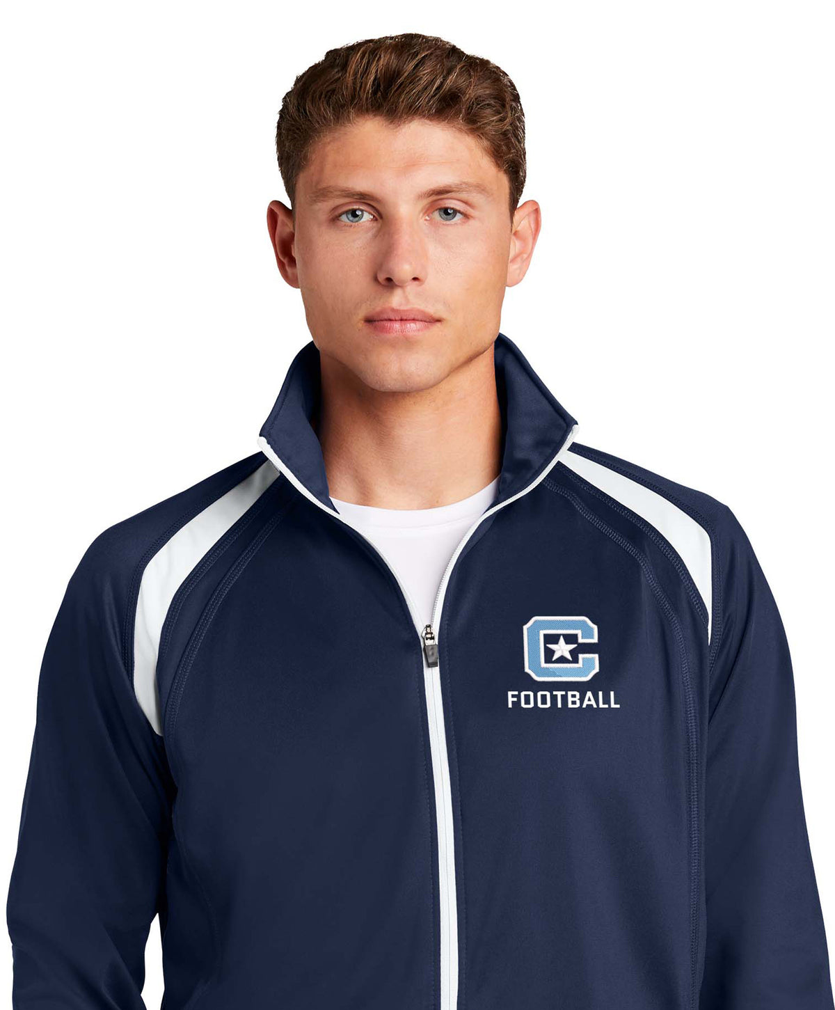 The Citadel C, Sports - Football, Tricot Track Embroidery Jacket