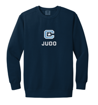 Load image into Gallery viewer, The Citadel Block C, Club Sports - Judo, Embroidered Unisex Comfort Colors ® Ring Spun Crewneck Sweatshirt
