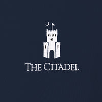 Load image into Gallery viewer, The Citadel, Barracks, UV Micro-Mesh Long Sleeve Polo Shirt- Navy
