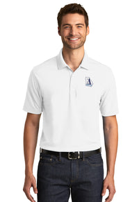 Load image into Gallery viewer, The Citadel, Atlanta Citadel Club UV Micro-Mesh Polo Shirt  - White
