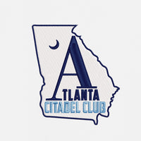 Load image into Gallery viewer, The Citadel, Atlanta Citadel Club UV Micro-Mesh Polo Shirt  - White
