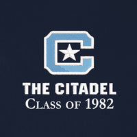Load image into Gallery viewer, The Citadel C Class of 1982 UV Micro-Mesh Polo Shirt - Navy
