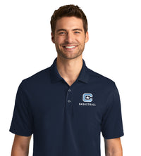 Load image into Gallery viewer, The Citadel C, Sports - Basketball, UV Micro-Mesh Polo- Navy
