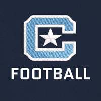 Load image into Gallery viewer, The Citadel C, Sports - Football, UV Micro-Mesh- Navy
