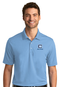 Load image into Gallery viewer, The Citadel, Club Sports - Jiu Jitsu, UV Micro-Mesh Polo - Carolina Blue
