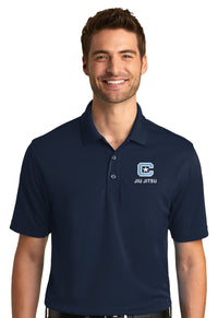 Load image into Gallery viewer, The Citadel, Club Sports - Jiu Jitsu, UV Micro-Mesh Polo - Navy
