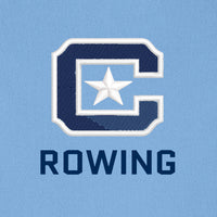 Load image into Gallery viewer,  The Citadel, Club Sports - Rowing, Caroline Blue, UV Micro-Mesh Polo
