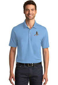 Load image into Gallery viewer, The Citadel, Club Sports - Rowing, UV Micro-Mesh Polo -  Carolina Blue
