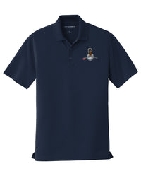 Load image into Gallery viewer, The Citadel, Club Sports - Rowing, UV Micro-Mesh Polo - Navy
