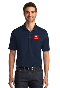 Load image into Gallery viewer, The Citadel, Citadel Club, Summerville, UV Micro-Mesh Polo Shirt - Navy
