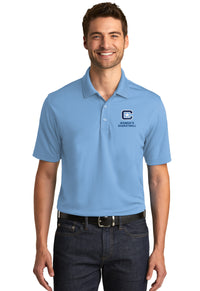 Load image into Gallery viewer, The Citadel C, Sports Club - Women&#39;s Basketball, UV Micro-Mesh Polo- Carolina Blue
