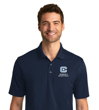 Load image into Gallery viewer, The Citadel C, Sports Club - Women&#39;s Basketball, UV Micro-Mesh Polo- Navy
