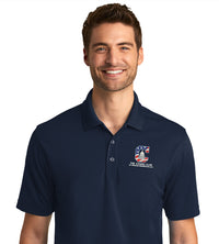 Load image into Gallery viewer, The Citadel, Alumni Club, Greater Washington, D.C., UV Micro-Mesh Polo- Navy
