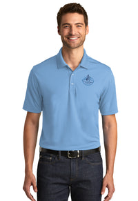 Load image into Gallery viewer, The Citadel, Alumni Club, Northwest Georgia,  UV Micro-Mesh Polo- Carolina Blue
