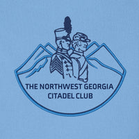 Load image into Gallery viewer, The Citadel, Alumni Club, Northwest Georgia,  UV Micro-Mesh Polo- Carolina Blue
