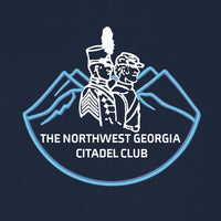 Load image into Gallery viewer, The Citadel, Alumni Club, Northwest Georgia,  UV Micro-Mesh Polo- NAvy
