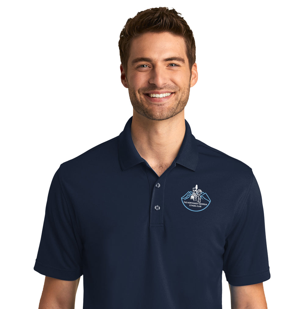 The Citadel, Alumni Club, Northwest Georgia,  UV Micro-Mesh Polo- NAvy