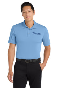 Load image into Gallery viewer, The Citadel, Customizable (Your Year), Port Authority® Dry Zone® UV Micro-Mesh Polo - Carolina Blue
