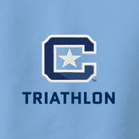 Load image into Gallery viewer, The Citadel, Club Sports - Triathlon, UV Micro-Mesh Polo - Carolina Blue
