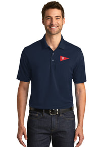 Load image into Gallery viewer, The Citadel Burgee, Club Sports - Sailing, UV Micro-Mesh Polo - Navy
