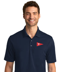 Load image into Gallery viewer, The Citadel Burgee, Club Sports - Sailing, UV Micro-Mesh Polo - Navy

