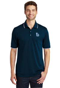 Load image into Gallery viewer, The Citadel, Atlanta Citadel Club, UV Micro-Mesh Polo - Navy
