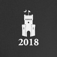 Load image into Gallery viewer, The Citadel, Class Of 2018, Barracks, UV Micro-Mesh Tipped Polo-Black
