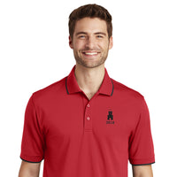 Load image into Gallery viewer, The Citadel, Class Of 2018, Barracks, UV Micro-Mesh Tipped Polo-Red
