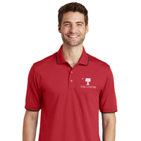 Load image into Gallery viewer, The Citadel, Big Red logo, UV Micro-Mesh Tipped Polo
