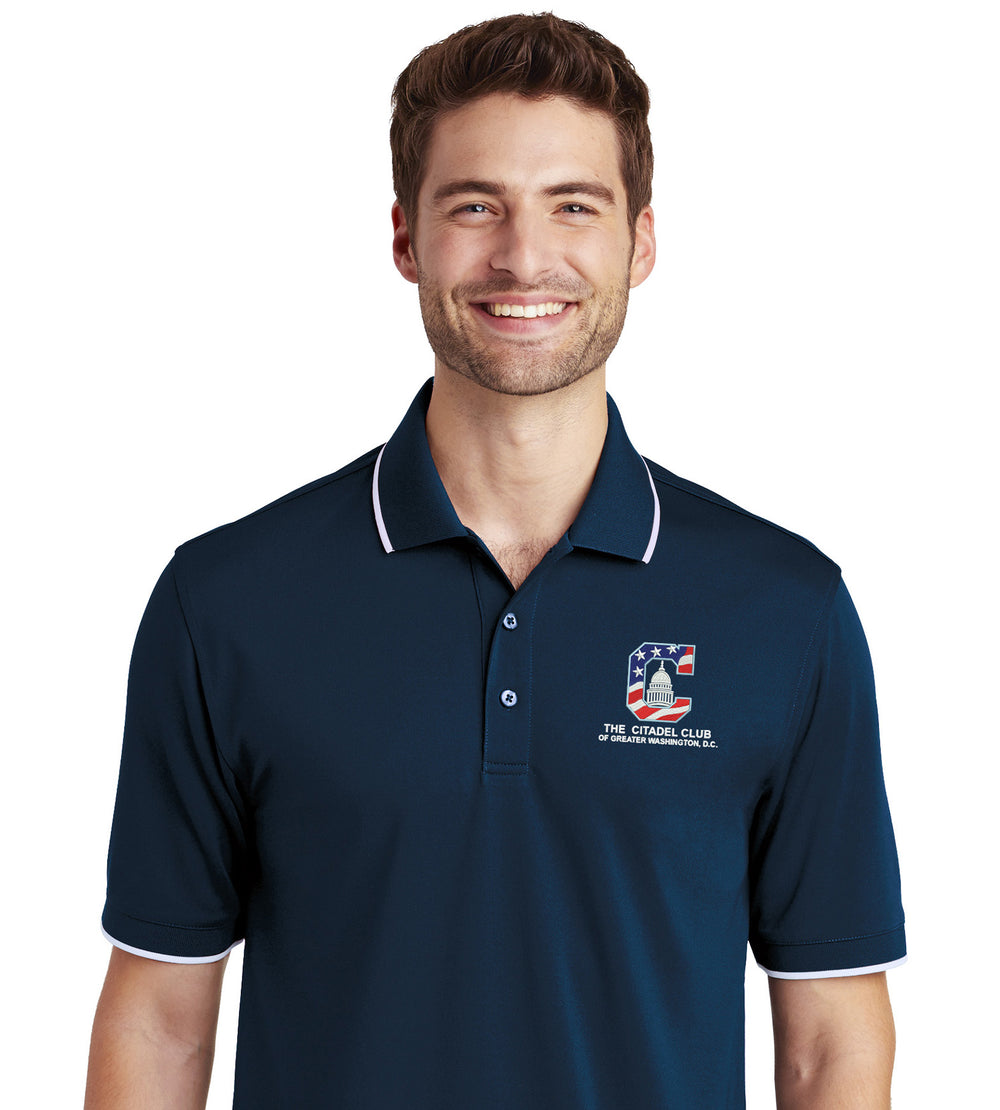 he Citadel, Alumni club, Greater Washington D.C., UV Micro-Mesh Polo