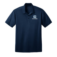 Load image into Gallery viewer, The Citadel, C Star,  Silk Touch™ Performance Polo - Navy
