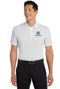 Load image into Gallery viewer, The Citadel, C Star,  Silk Touch™ Performance Polo - White
