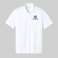 Load image into Gallery viewer, The Citadel, C Star,  Silk Touch™ Performance Polo - White
