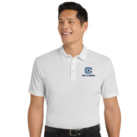 Load image into Gallery viewer, The Citadel, C Star,  Silk Touch™ Performance Polo - White
