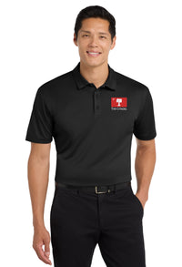 Load image into Gallery viewer, The Citadel, Big Red Flag,  Silk Touch™ Performance Polo - Black
