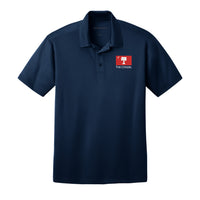 Load image into Gallery viewer, The Citadel, Big Red Flag,  Silk Touch™ Performance Polo - Navy

