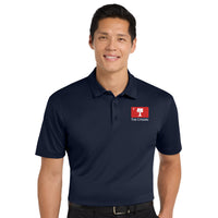 Load image into Gallery viewer, TLK540_The Citadel, Big Red Flag,  Silk Touch™ Performance Polo - Navy
