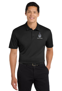 Load image into Gallery viewer, The Citadel, Spike,  Silk Touch™ Performance Polo - Black
