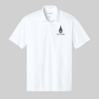 Load image into Gallery viewer, The Citadel, Spike,  Silk Touch™ Performance Polo - White
