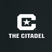 Load image into Gallery viewer, The Citadel, Raised C Star Logo, Double Knit 1/4-Zip Vest - Black
