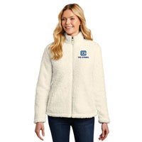 Load image into Gallery viewer, The Citadel C Star Sports logo, Ladies Cozy Fleece Jacket

